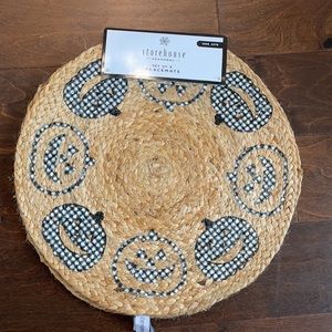 Halloween themed jute placemats set of 4